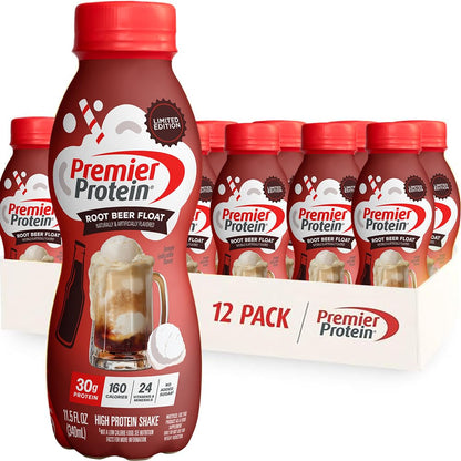 Premier Protein Shake, Cookie Dough, 30g Protein 1g Sugar 24 Vitamins Minerals Nutrients to Support Immune Health, 11.5 fl oz (Pack of 12)